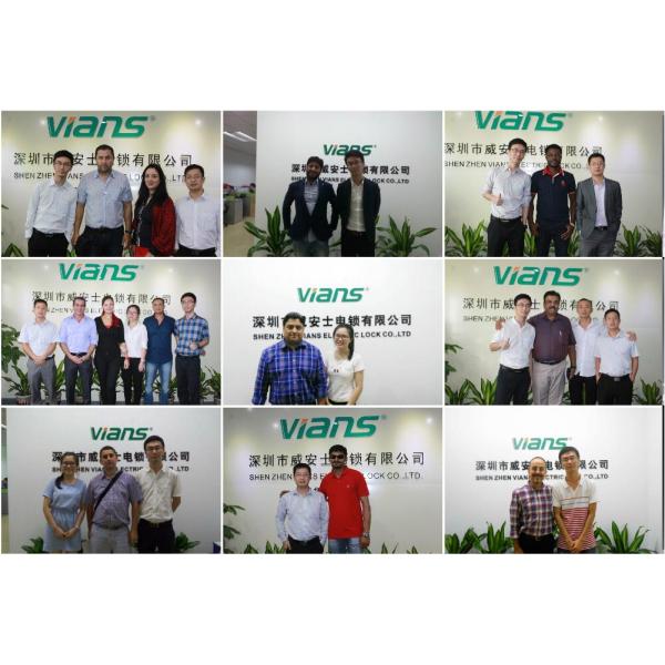 Fail Safe Steel Electric Control Security Rim Lock With Key And Button