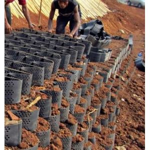 China Reinforced HDPE Cellular Confinement Geocell Fabric For Slope Protection wholesale