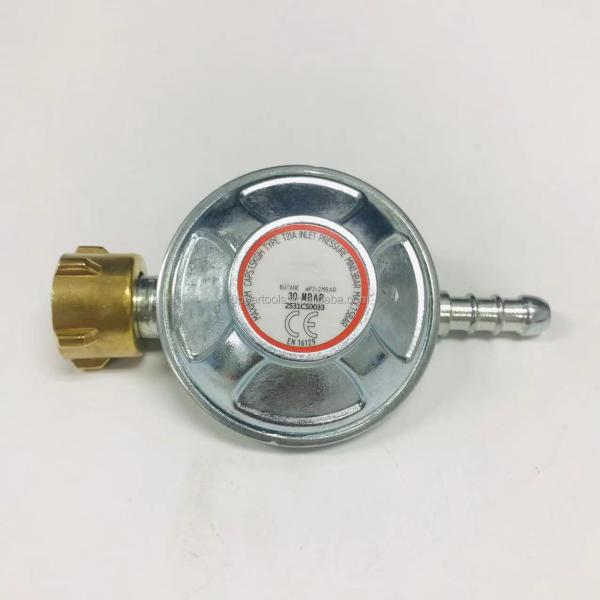 Customized Support 30mbar France Type Gas Regulator for Low Pressure Home Cooking