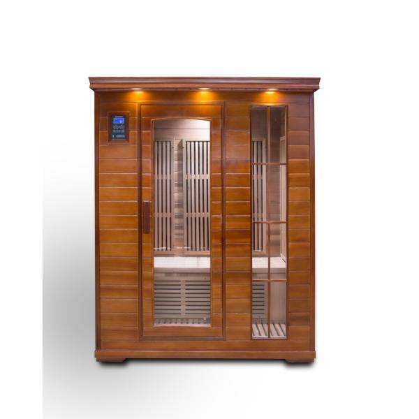 Computer Steaming Room Double Lightwave Sauna Box Full Body Detox Sweat Control Panel Sweat Steaming Room