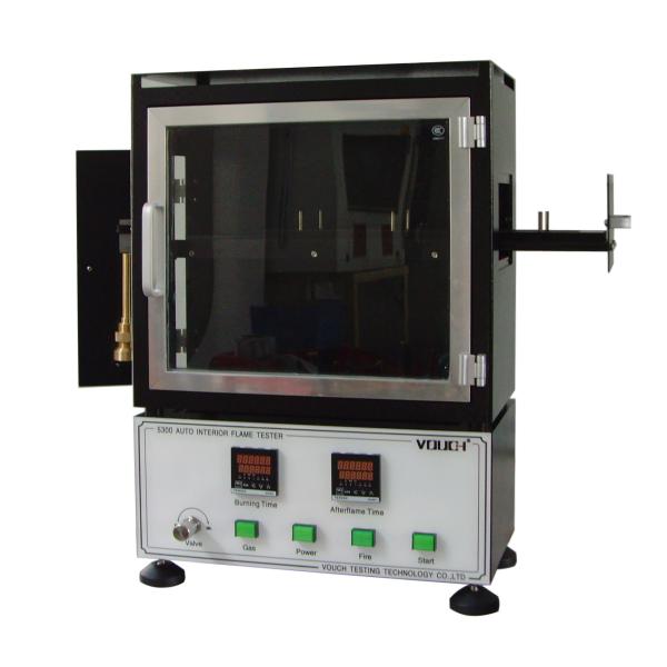 China Adjustable Vertical Burn Test Standard FMVSS302 Plastic Flammability Rating wholesale