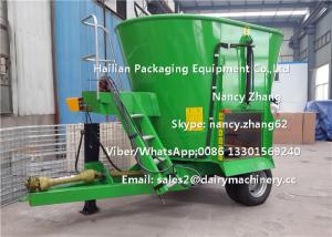 China 7CBM Vertical TMR Mixers For Cow Farms , CE Certificate Cattle Feed Mixer wholesale