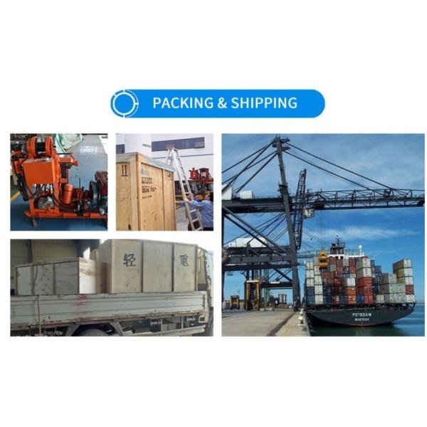 2.5T Trailer Mounted Drilling Rig for 150m Drilling