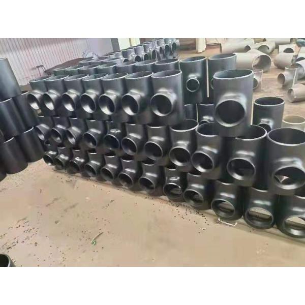 Carbon Steel Asme B16.9 Pipe Fitting Tee Seamless Straight / Reducing 1/2inch