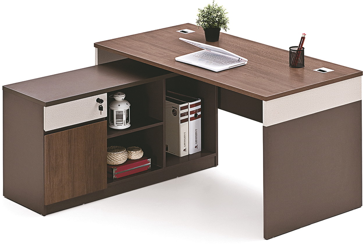 Quality Modern 1.4M Compact Computer Table E1 Grade Panel For Office for sale