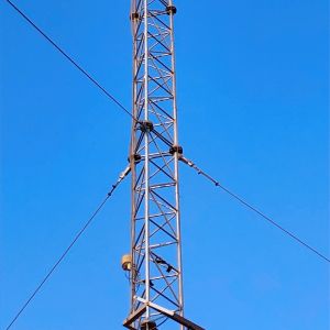 China Steel Bar Triangular Radio Telecom Guyed Wire Tower wholesale