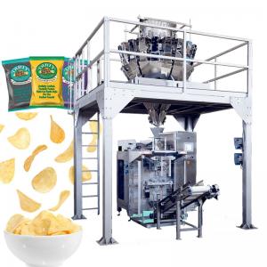 China Potato Chip Packaging Machine Vertical Bag Making Machine on sale
