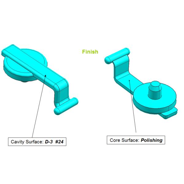 Cap Jack Plug Precision Injection Molding / Prototype Plastic Mold Making