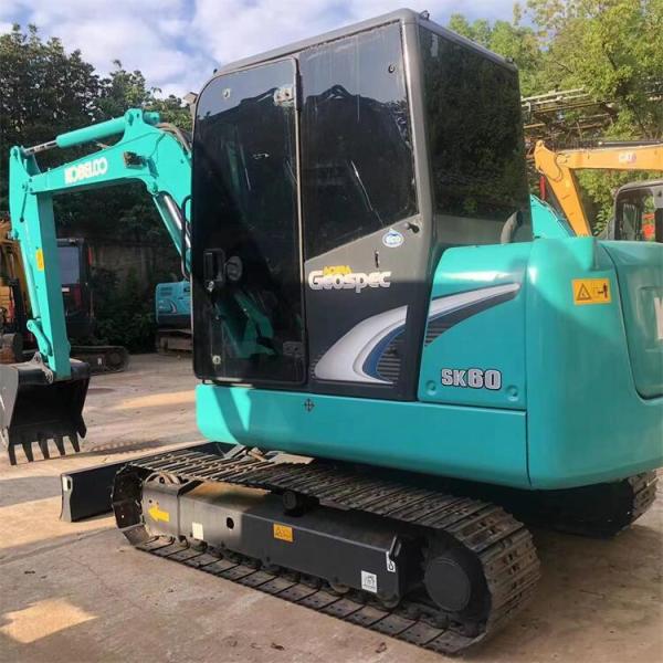 Active SK60-8 Used Excavator Kobelco Machinery Digger with 1000 Working Hours in 2020