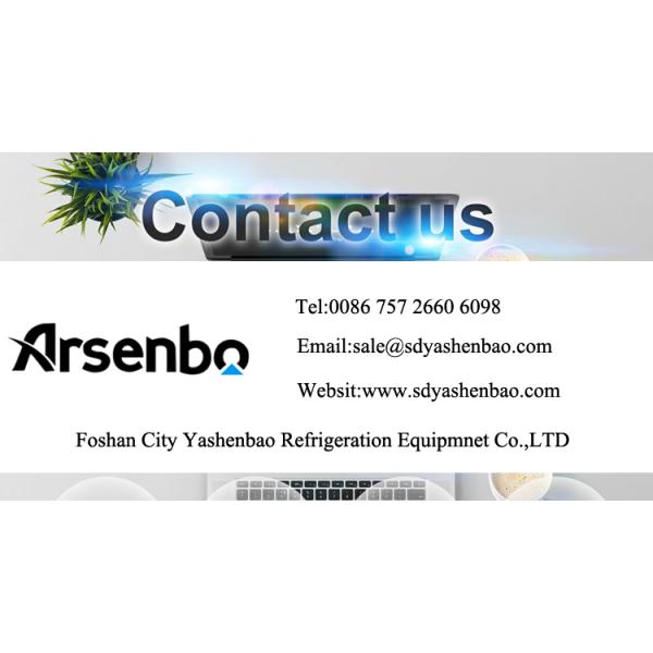Arsenbo Display Commercial Fridge , Multipurpose Upright Display Freezer