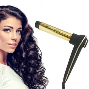 China Professional 1 Inch Barrel Electric Hair Curler 24k Gold For Long Lasting wholesale