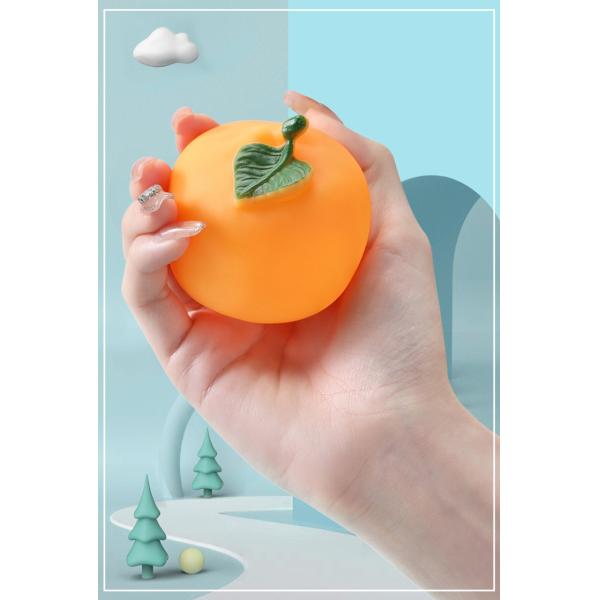 Selected BPA Free PVC Soft Squeeze Squeaky Colorful Fruit Assortment Toy for Baby Learning Playing Age Range 2 to 4 Years