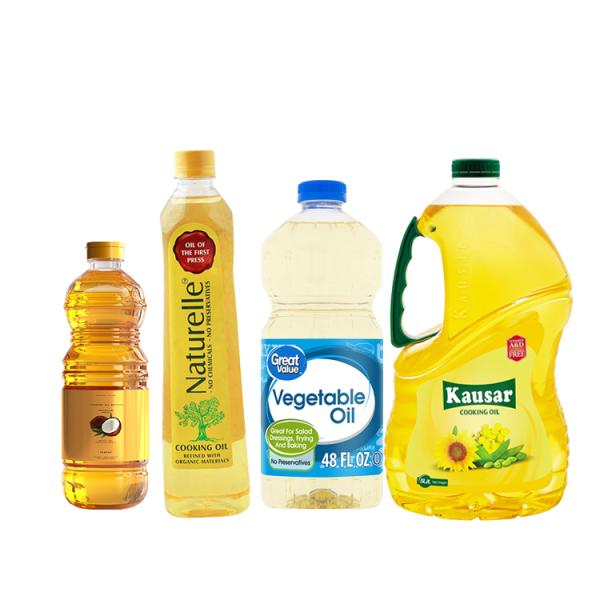 600ML Ss 316 Edible Oil Bottle Packing Machine , Viscosity 6 Head Liquid Filling Machine