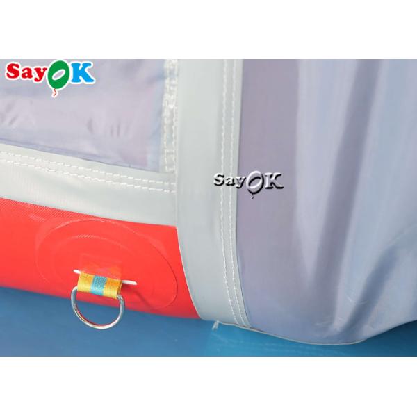 Inflatable Work Tent Gray Air Tight Inflatable Tent Car Spray Booth Waterproof Anti UV