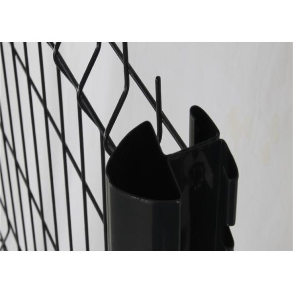 Quality Peach Post Zinc Plated V Mesh Security Fencing for sale