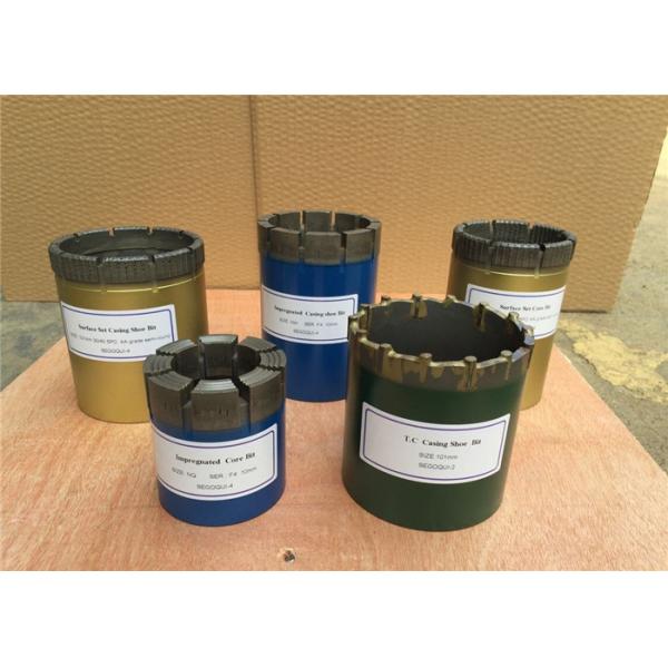 T2 And T6 Metric Diamond Core Drilling Tools Diamond Tip Core Drill Bit Antirust