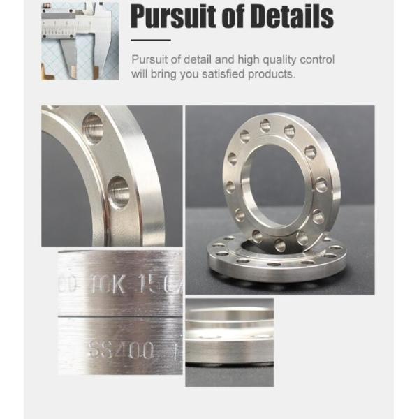 SS400 Threaded Pipe Flange Slip On Raised Face 3 Inch JIS 15K 10K Q235