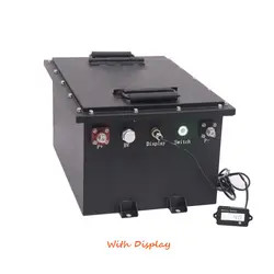 China BMS 100ah 105ah 160ah golf cart lithium battery 48 volt golf cart lithium battery with display on sale