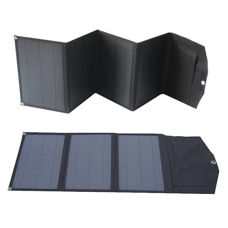 Outdoor Solar PV Panel 120W Multiple Outputs 5V Imported Foldable Solar Cells
