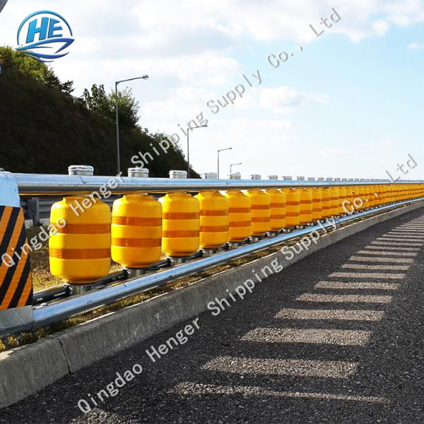 Steel Highway Guardrail Rotating Wave Guardrail