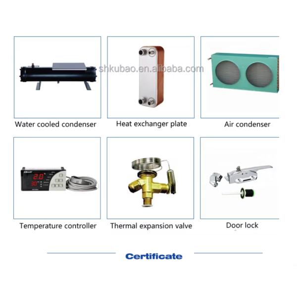 CE Certificate Refrigeration Unit Match 240m² air Cooled Condenser with Four Fan 25HP Piston Compressor Condensing Unit Price
