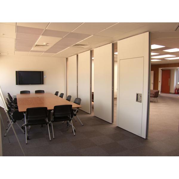 Soundproof Partition Panel Floor To Ceiling Folding Doors 65 Mm With Free Design