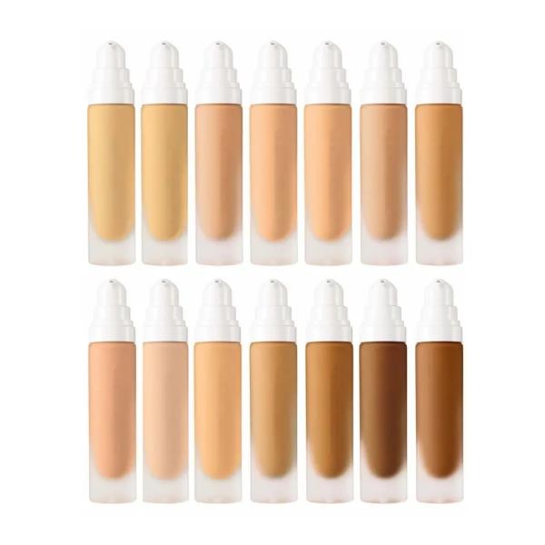 High Quality Foundation Liquid Full Cover Long Lasting NO LOGO Private Label Matte Waterproof Makeup Foundatio