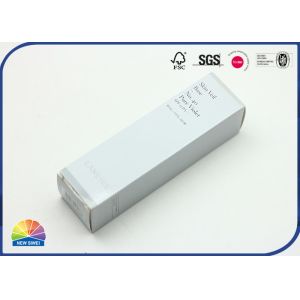 China Laser Silver Paper Reverse Tuck Box Skincare Folding Package wholesale