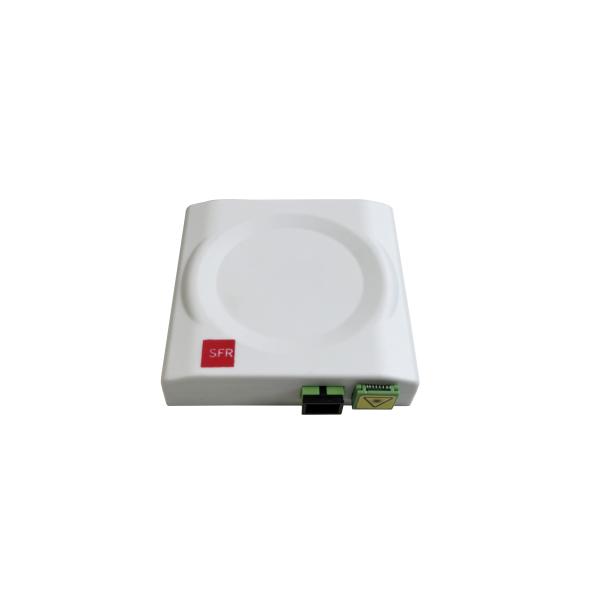 Fiber Optic Termination Box 2 Cores ABS Rosette Plant For Indoor Wall Mounted