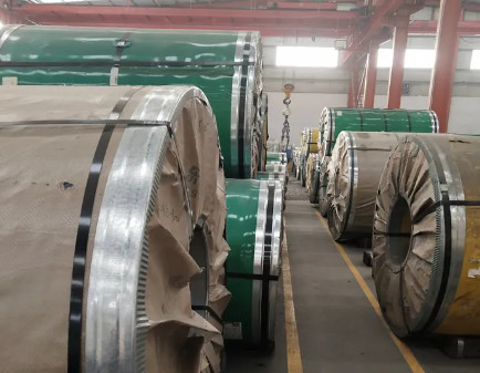 SS316 BA Surface Stainless Steel Coil Hot Rolled Galvanized Finish 1200mm