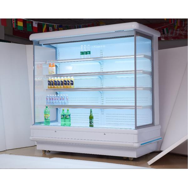 Supermarket Open Front Display Fridge For Vegetable / Fruit / Drink