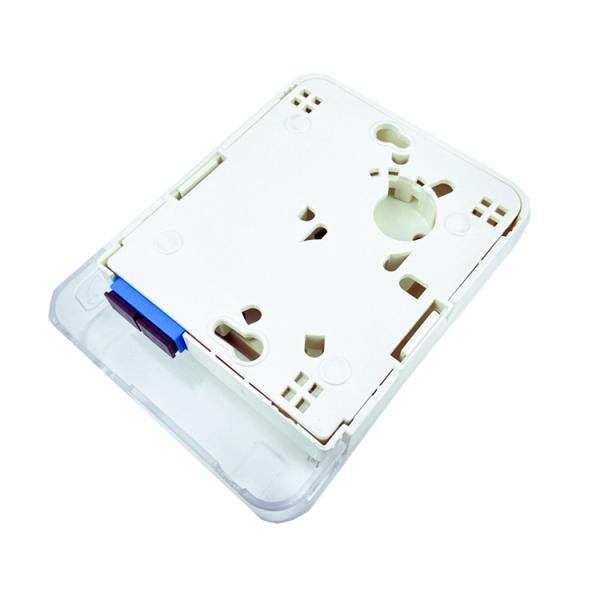 2 Cores Plastic Fiber Optic Face Plate Socket Panel SC Connector Type