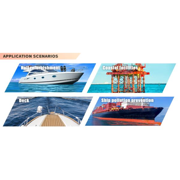 Vessels Chlorinated Rubber Coating Marine Paints And Coatings UV Resistant