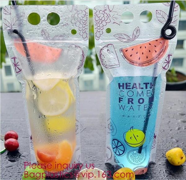 Quality Biodegradable Liquid Packaging Leakage Proof Pouch Custom Custom 1 Gallon Water Bag Foldable Sports Drinking Water Bag for sale