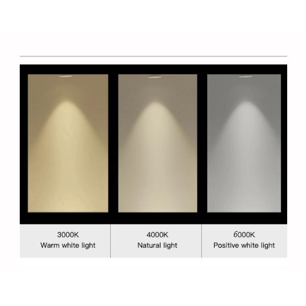 48W Linkable LED Linear Light Bar Fixture 80lm/W 60Hz DALI Dimmer Selectable