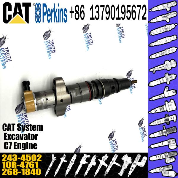 Diesel Engine Spare Parts For 336GC Excavator CAT C7 Engine Injector Cat Injector Fuel 243-4502