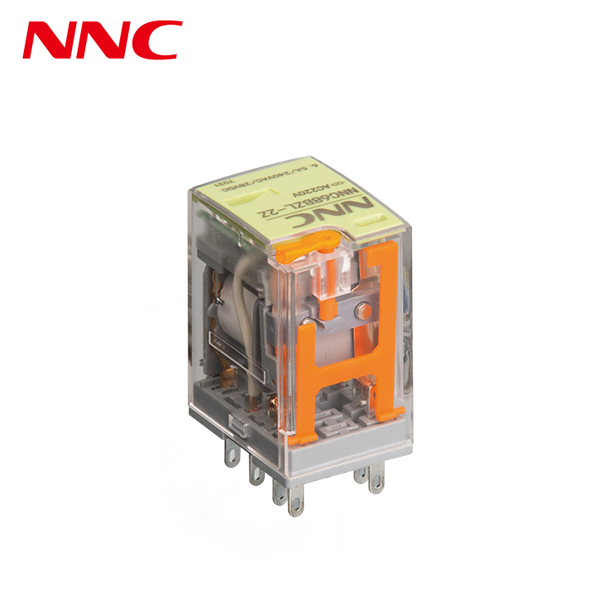 NNC68BZL-2Z 4Z with LED and test button High quality safety 6.5A 5A miniature sealed general purpose relay