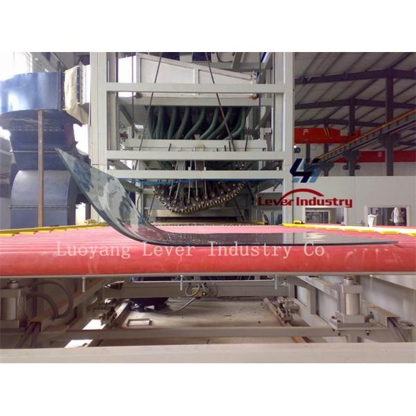 U Shape Bending Glass Tempering Furnace for freezer glass heat treatment furnace