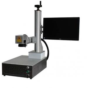China Integrated Laser Marking Machine 20W / 50W Portable Fiber Laser Marker For Metal wholesale