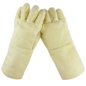 China Anti Cutting Aramid Fiber Gloves High Temperature Resistance OEM on sale