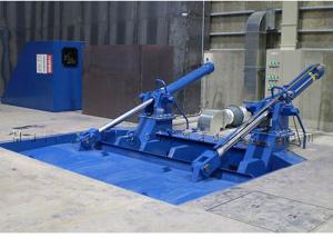 China Underground 10 TPH 0.7×0.6m Hydraulic Scrap Baling Press on sale