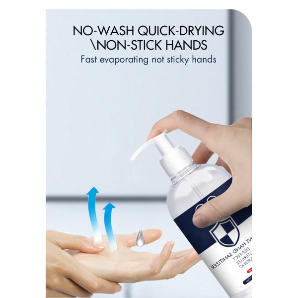 Alcohol FREE Hand Antimicrobial Hand Sanitizer Kills 99.99% Germs Wash Free