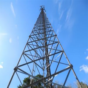 China 20m 30m 40m 50m 3 Leg Self Supporting Tower Cell Phone Telecommunication Antenna Radio Station Type wholesale