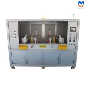 China Hot Plate Welding Machine For Large Flow Filter End Cap Welding With Two End Cover wholesale