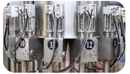 High Speed Monoblock Filler Capper Machine 100ml-1L 12 Heads