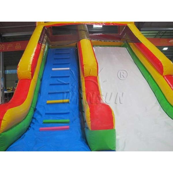 Standard Toddler Inflatable Slide For Large Playgrounds / Amusement Park