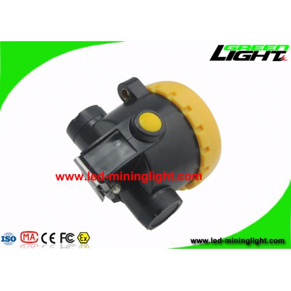 Black Cordless Coal Mining Lights 4000 Lux All In One With Lithium Ion Battery