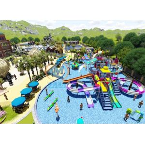 Buy cheap 2D/3D Water Park Design Comprehensive With Various Site Dimension from wholesalers