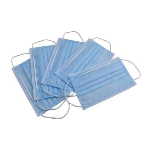 Elastic Earloop Surgical Disposable Mask Non Irrating Skin Friendly
