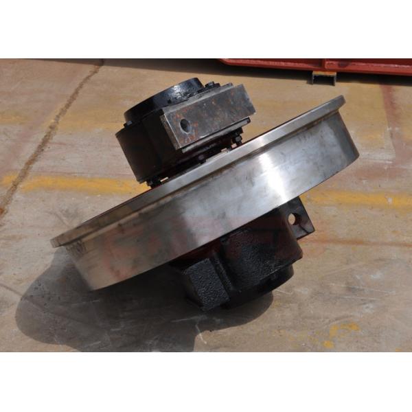 10T Rail Cart Double Flanged Steel Wheels , Mobile Cast Steel Railway Wheels